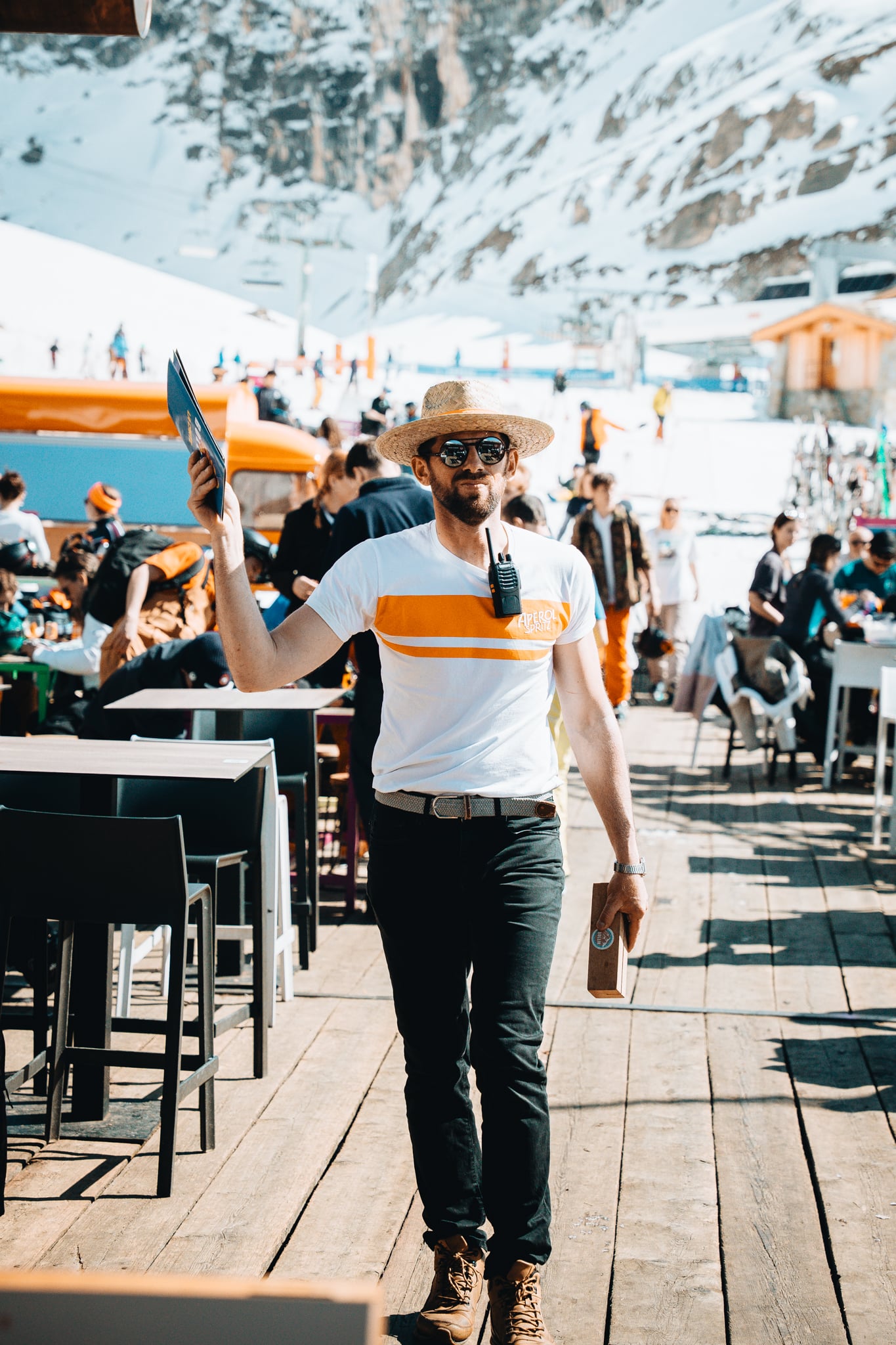 Vue intérieure du restaurant